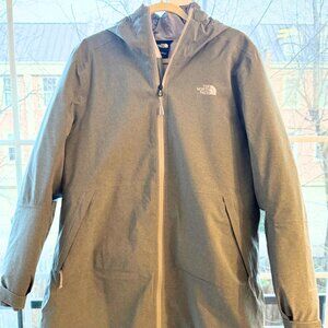 The North Face Women’s Carto Mono Triclimate™ Hooded Jacket in grey in XL